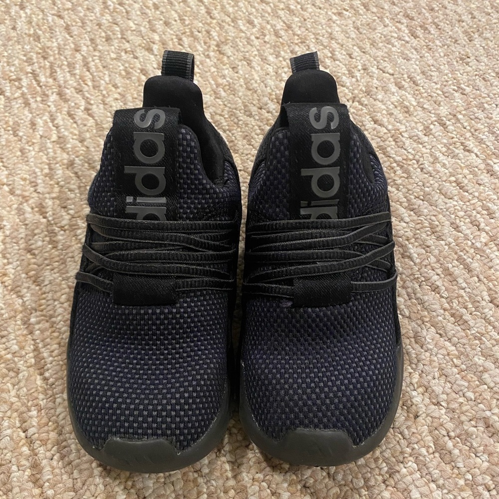 Adidas Unisex-Child Lite Racer Adapt 7.0 Black Sneakers Toddler Size 8.5